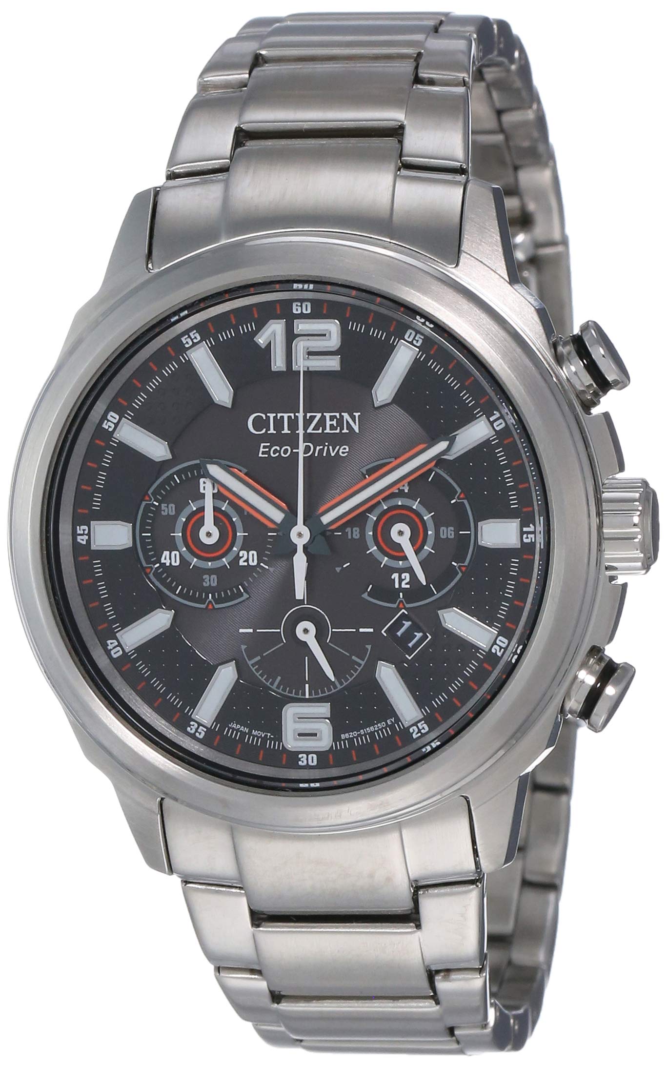 Amazon.co.jp: Citizen Men's CA4380-83E Silver Stainless-Steel
